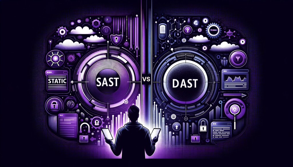 SAST vs DAST illustration